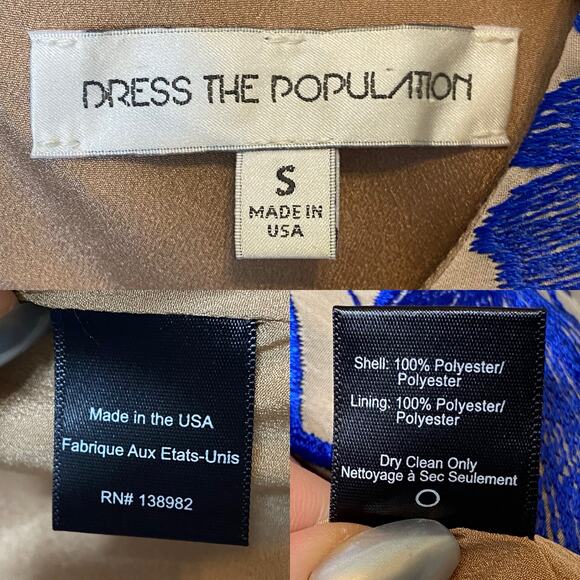 Dress the Population Paige Floral Dress - Picture 6 of 6